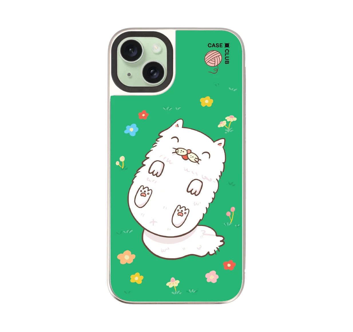 persian cat in the garden